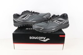 New Saucony Ride 9 Reflex Gym Jogging Running Shoes Sneakers Black Mens ... - $138.55