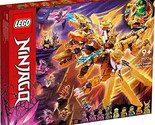 LEGO NINJAGO: Lloyd’s Golden Ultra Dragon (71774) 989 Pcs NEW (See Details) - £233.92 GBP
