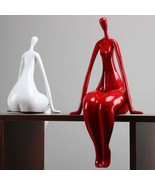 Abstract Erotic Yoga Sculpture Creative Resin Statue Figurine For Home D... - $56.90