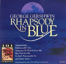 George Gershwin Rhapsody in Blue - 101 Strings Orchestra (CD 1996 ) Near MINT - £7.96 GBP
