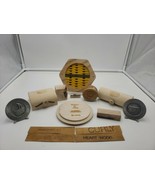 Longaberger Bee 2004 Craft Wood Yo-yo Pin Samples 1998-2000 Choice Award... - £77.76 GBP