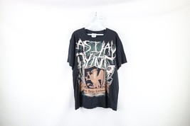 Vintage Mens Large Faded Spell Out As I Lay Dying Metalcore Band Tour T-Shirt - £63.12 GBP