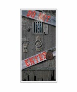 Spooky Halloween DUNGEON DOOR COVER-DO NOT ENTER Party Prop Building Dec... - $7.57