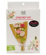 Needle Creations Pink Floral Bouquet Crochet Kit - $290.38 MXN