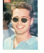 Jason Priestley jean shirt sunglasses teen magazine pinup Beverly Hills ... - £3.92 GBP