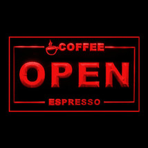 110258B Fresh Coffee Espresso Perfect Roasted Wondering Italian LED Ligh... - £17.57 GBP