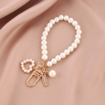 Pearl Wristlet Keychain for Women and Girls — for Phones, Bags, and Keys. - $5.99