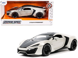 Lykan Hypersport Gray and Black "Hyper-Spec" Series 1/24 Diecast Model Car by Ja - $43.12