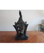 Gemmy Halloween Plastic Laughing Green Skull Head in Lantern Undead Zomb... - $390.51 MXN