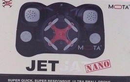 MOTA JETJAT Nano Camera Video Drone with 4-Channel Controller, Red - £36.99 GBP