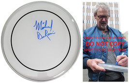 Michael Derosier Heart Drummer Signed Drumhead COA Exact Proof Autographed - $197.99