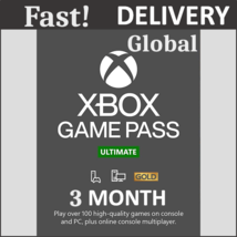 Microsoft Xbox LIVE Game Pass Ultimate 3 Month (90 Days) Membership [GLO... - £23.59 GBP