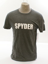 Spyder Signature Gray Short Sleeve Tee T Shirt Men&#39;s Large L NWT - £39.44 GBP