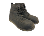 Keen Men&#39;s 6&quot; San Jose Aluminum Toe WP Work Boots 1023250D Brown/Black S... - £28.14 GBP