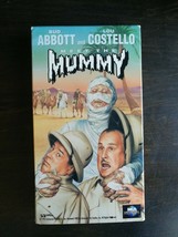 Abbott and Costello Meet the Mummy (VHS, 1997) Lou Costello, Bud Abbott - £3.78 GBP