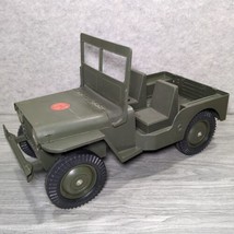 GI JOE VINTAGE ADVENTURE TEAM 1975 JEEP Hasbro OD Green - $125.96