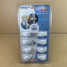 Safety 1st Magetic Tot Lok Complete 9-PIece Set White 8 Locks 1 Key - £14.05 GBP