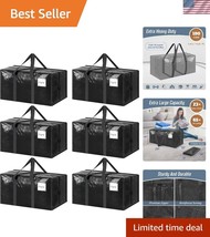 Ultimate 6-Pack Heavy Duty Storage Bags - Zippered &amp; Waterproof for Easy... - $40.50