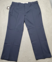 Tourney Golf Performance Pants Men&#39;s 40x30 Navy Moisture Wicking Stretch... - $29.41
