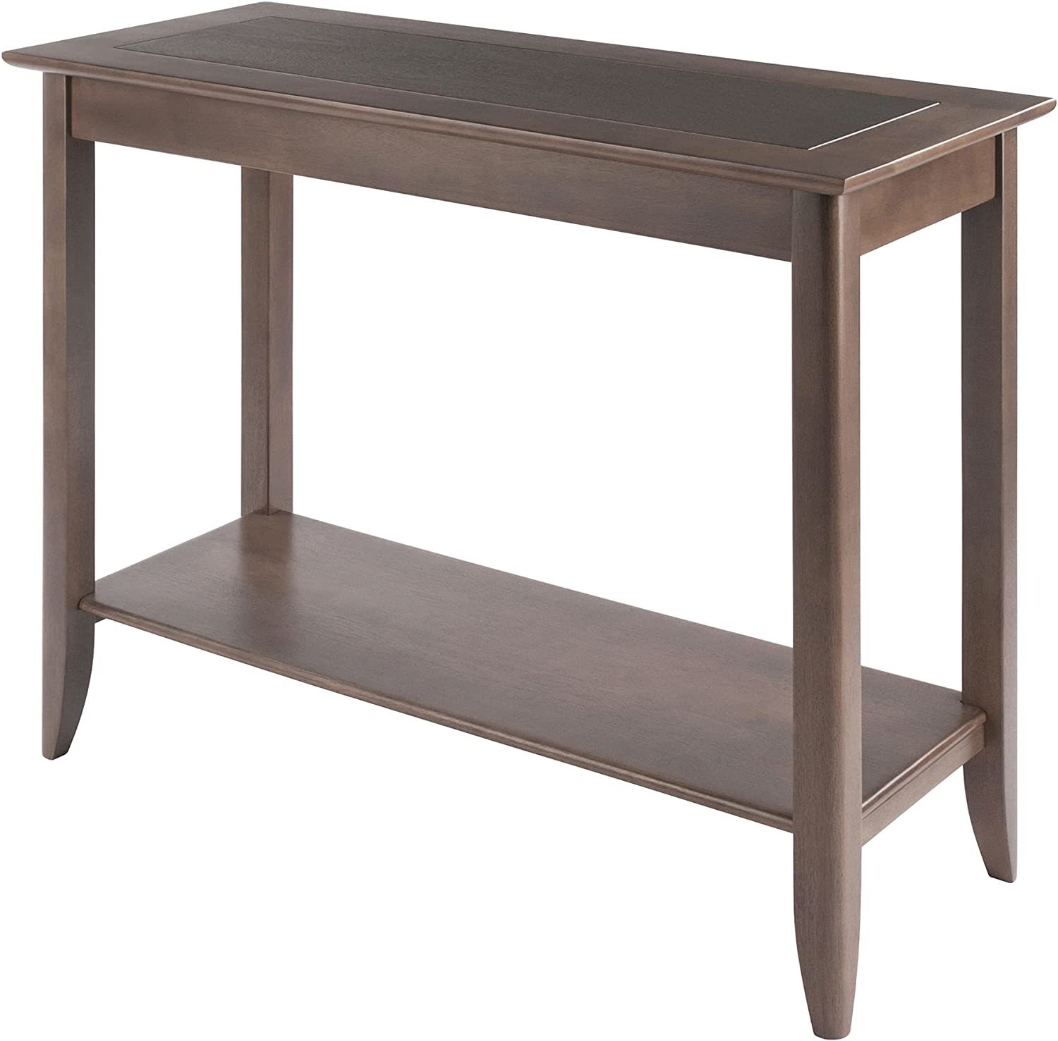 Oyster Gray Winsome 30 H Wood Santino Console Table - $111.94