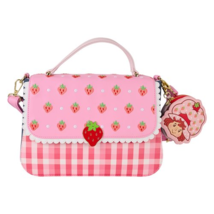 Strawberry Shortcake Gingham Crossbody Bag With Coin Bag - $84.99