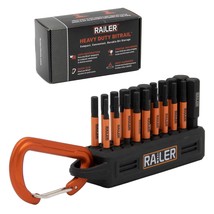 Allen Wrench Hex Bit Set 2 Inch Impact Driver 20Pc Hex Bit Set With A Bit Holder - £24.03 GBP