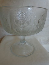 Crystal Pedestal Bowl/Vase/Candy Dish (#0498)  - £19.10 GBP
