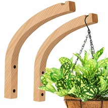 Plant Hanger, Wall Planters For Indoor Plants, Wooden Wall Mounted Hanging Plant - £28.52 GBP