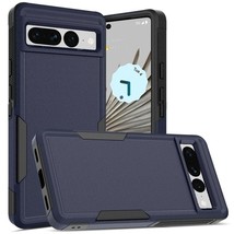 Absolute Thick Tough Hybrid Case Cover Blue For Google Pixel 7 Pro - £6.84 GBP