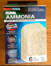 FLUVAL NEW 6PK A258 AMMONIA PADS 304 404 305 405 306 406 307 407 CANISTER - £13.58 GBP