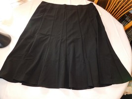 Larry Levine Woman Women&#39;s Ladies Long Skirt Size Variations Black Stretch NWT - £20.56 GBP