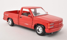 Motormax Chevrolet 1500 Pick Up 454 SS Red 1992 1:24 - $29.69