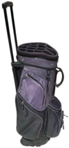 RJ Sports Spinner X Cart Golf Bag with Wheels, Telescopic Handle &amp; Club Cover - £51.11 GBP
