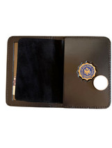New York City Lieutenant mini  Pin Plain  Bi Fold Wallet “1 INCH&quot; - £23.15 GBP
