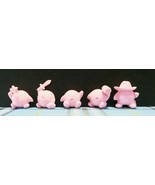 RARE Kirby&#39;s Adventure Vintage Keshi Figures Nintendo Nagasakiya Lot 5 C... - $1,849.51 MXN