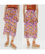 Vera x Anthropologie Floral Midi Skirt $118 12 - €27,80 EUR