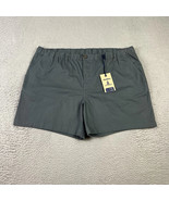 Chubbies The Musts Shorts Mens XXL Gray 7" Inseam Elastic Waist Twill Chino - $39.99