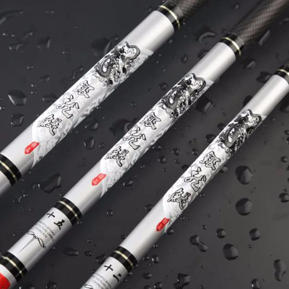 Sporting High Quality Telescopic Fishing Rod Carbon Fiber  Casting Rods 3.6m-7.2 - £52.63 GBP