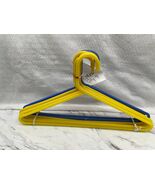 Clothes Hangers Plastic Yellow/Blue. 9 Count - $73.38 MXN