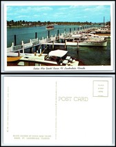 FLORIDA Postcard - Ft. Lauderdale, Bahia Mar Yacht Basin O1 - £2.31 GBP