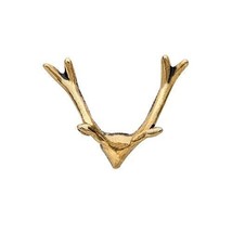 Origami Owl Charm (New) Antlers Gold - (CH1647) - £6.17 GBP