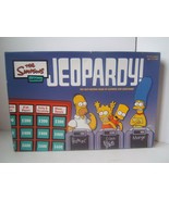 The Simpsons Jeopardy Board Game Near Complete - Missing 1 Card/Tape - £12.26 GBP