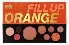 TOUCH IN SOL Fill Up Orange Eyeshadow Palette - £3.87 GBP