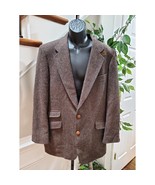 Arnold Palmer Men Brown Wool Single Breasted Long Sleeve Two Buttons Coa... - $64.99 CAD