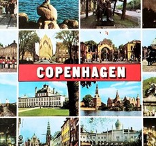 1990s Copenhagen Denmark Capital Postcard Posted Vtg Scandinavian E90 - £11.66 GBP