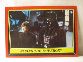 1983 Star Wars - Return of the Jedi Trading Card #116: Facing The Emperor - £1.58 GBP