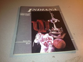 March 8 1990 Indiana vs Ohio State NCAA College Basketball Game Program - £6.28 GBP