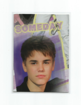 Justin Bieber 2.0 2011 Panini Foil Poster Insert Card #7 - £3.98 GBP