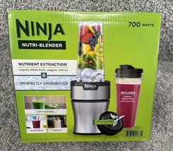 Ninja Nutri Blender BN300 700 Watt 2 20 Oz Cups  - $62.62