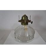 Vintage Clear Glass Oil Lamp Lamplight Farms Burner - £15.86 GBP